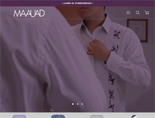 Tablet Screenshot of maauad.com